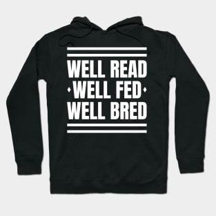 Chef's Well-Read Delight: Perfect Gift for Book Lovers and Cooks! Hoodie